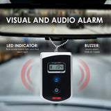 Aqm-393 Travel Carbon Monoxide Detector Portable Mini Vehicle Co Air Quality Monitor For Car Rv