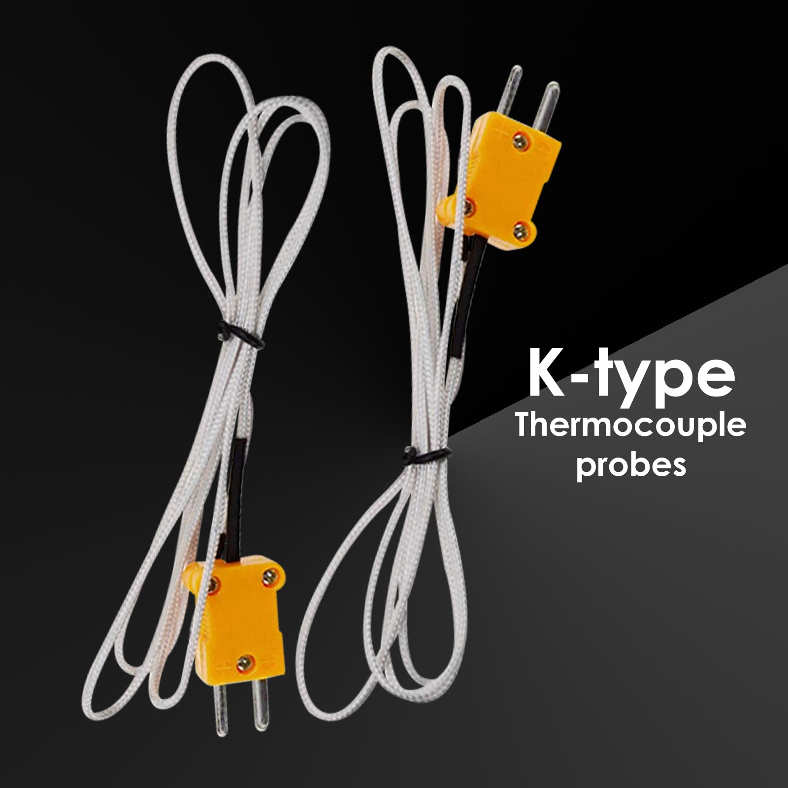 68022 Digital 2 Channels K-Type Thermometer 2 Thermocouples -50