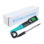 Waterproof Soil Ec And Temperature Meter Digital Tester With Atc For Potted Plants Gardening