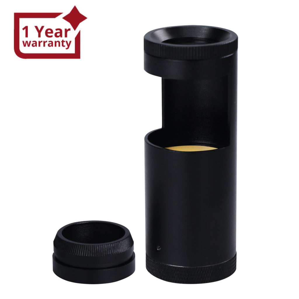 GEM-460 Portable 93mm Length LED Gemstone Polariscope, Dual Lens