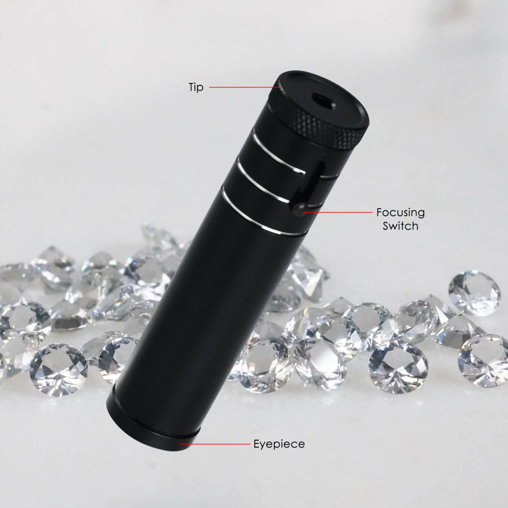 GEM-461 Focusing Prism Spectroscope for Gemstone Analysis Adjustable F ...