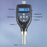 HT-6510C Digital Hardness Durometer Tester for Plastic, Middle Hard Rubber Materials Shore C