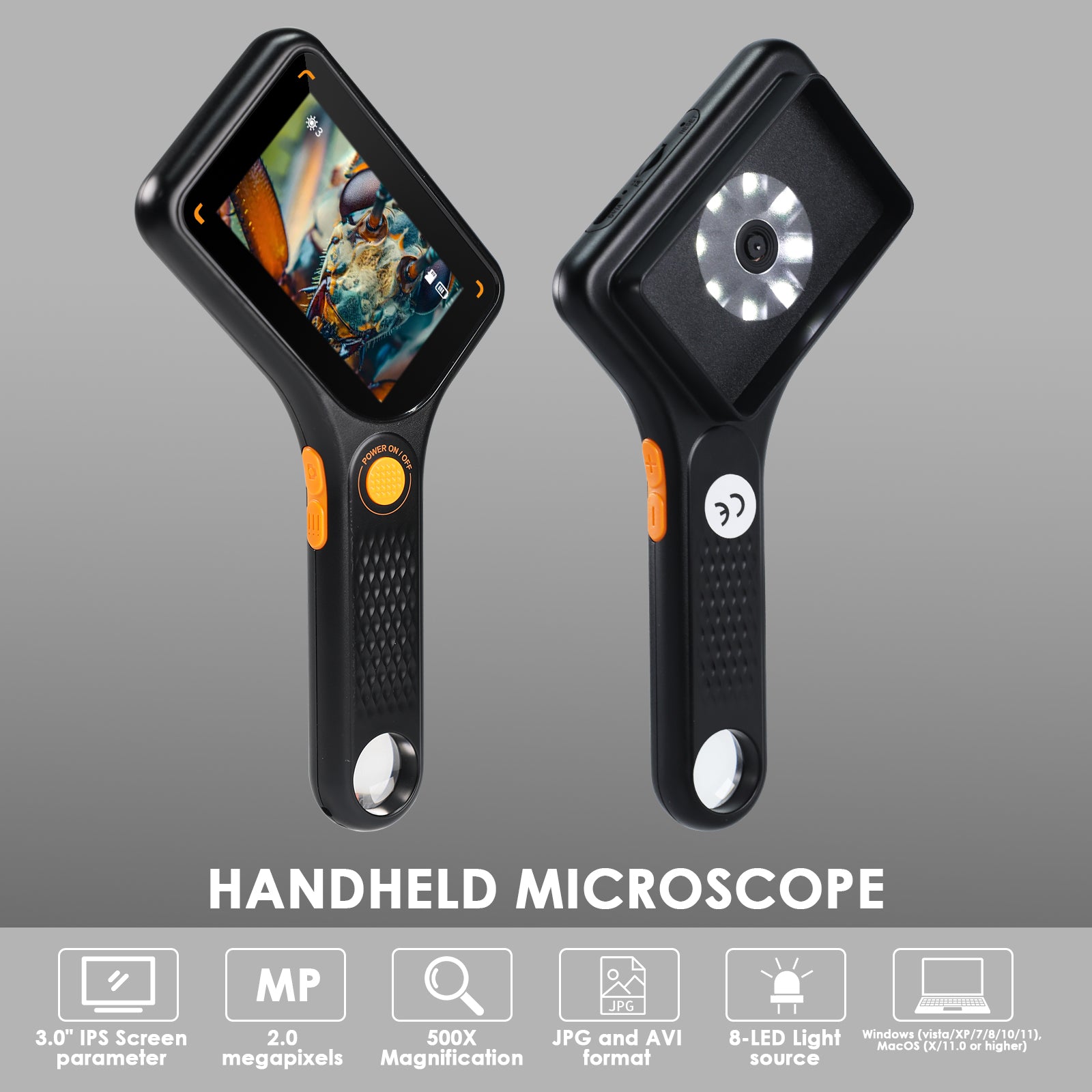 MSC-520 500X Digital Microscope with 3.0