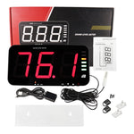 Slm-389 Wall Hanging Sound Level Meter 13 Hd Screen Decibel With Data Logger Function Audio And