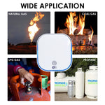 Smart Wifi Natural Gas Alarm Sensor Lpg Methane Ch4 Combustible Leak Detectors Support Home Life