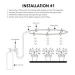SNS-CO2TUBING Drilled Tubing Grow Room Carbon Dioxide Distribution CO2 Tubing Injection System Compatible CO2 Regulator CO2 Controller for Grow Tent, Greenhouse