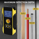 STD-392 Wall Detector Stud Finder Positioning Hole AC Live Cable Wires Metal Wood 12cm (4.72in)