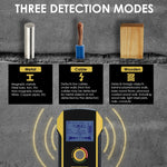 Std-392 Wall Detector Stud Finder Positioning Hole Ac Live Cable Wires Metal Wood 12Cm (4.72In)