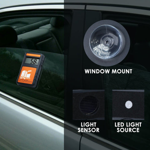 digital window tint meter,visible light transmission