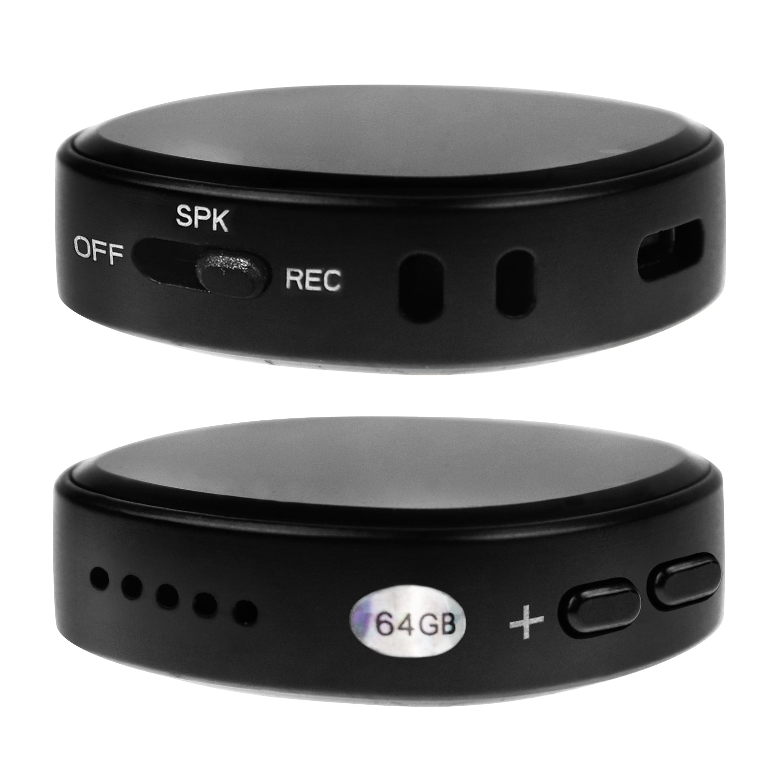 VAR-378 Magnetic Mini Voice Activated Recorder 64GB Recording
