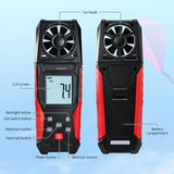 ANE-486 Digital Air Velocity Meter High Precision Anemometer 0.3~30.0m/s km/h ft/m mile/h knots Units with Air