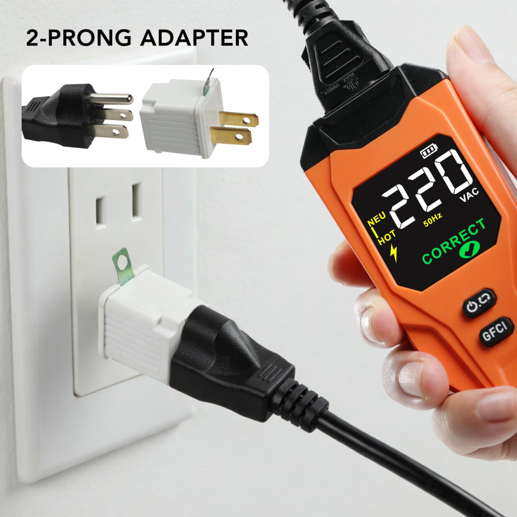 CIR-540 Digital Circuit Breaker Finder with GFCI Tester & NCV Detection Electrical Circuit Tracer High Accuracy Colored