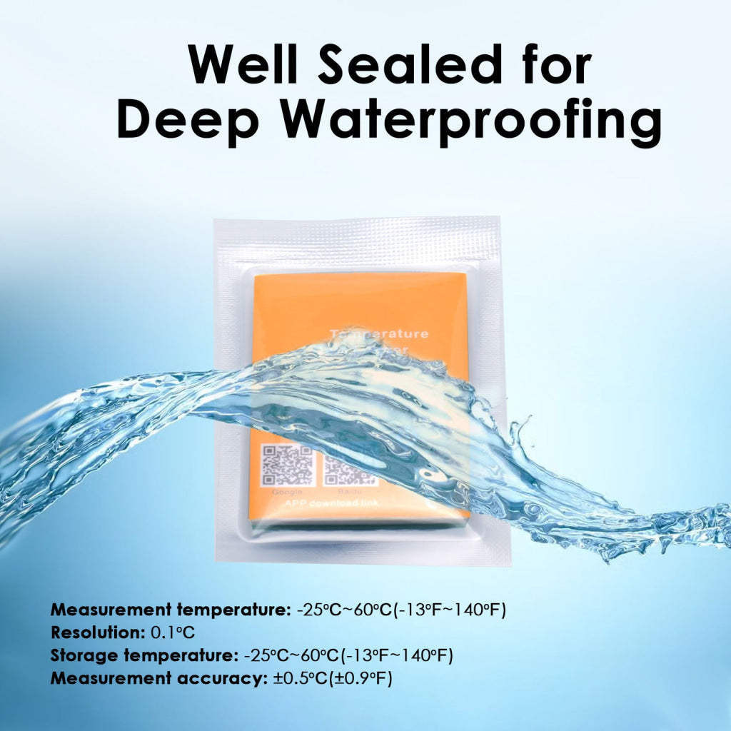 DLG-477 CE Approved IP67 Waterproof 4000 Sets Data NFC Temperature Datalogger Wireless Data Logger Temperature Recorder