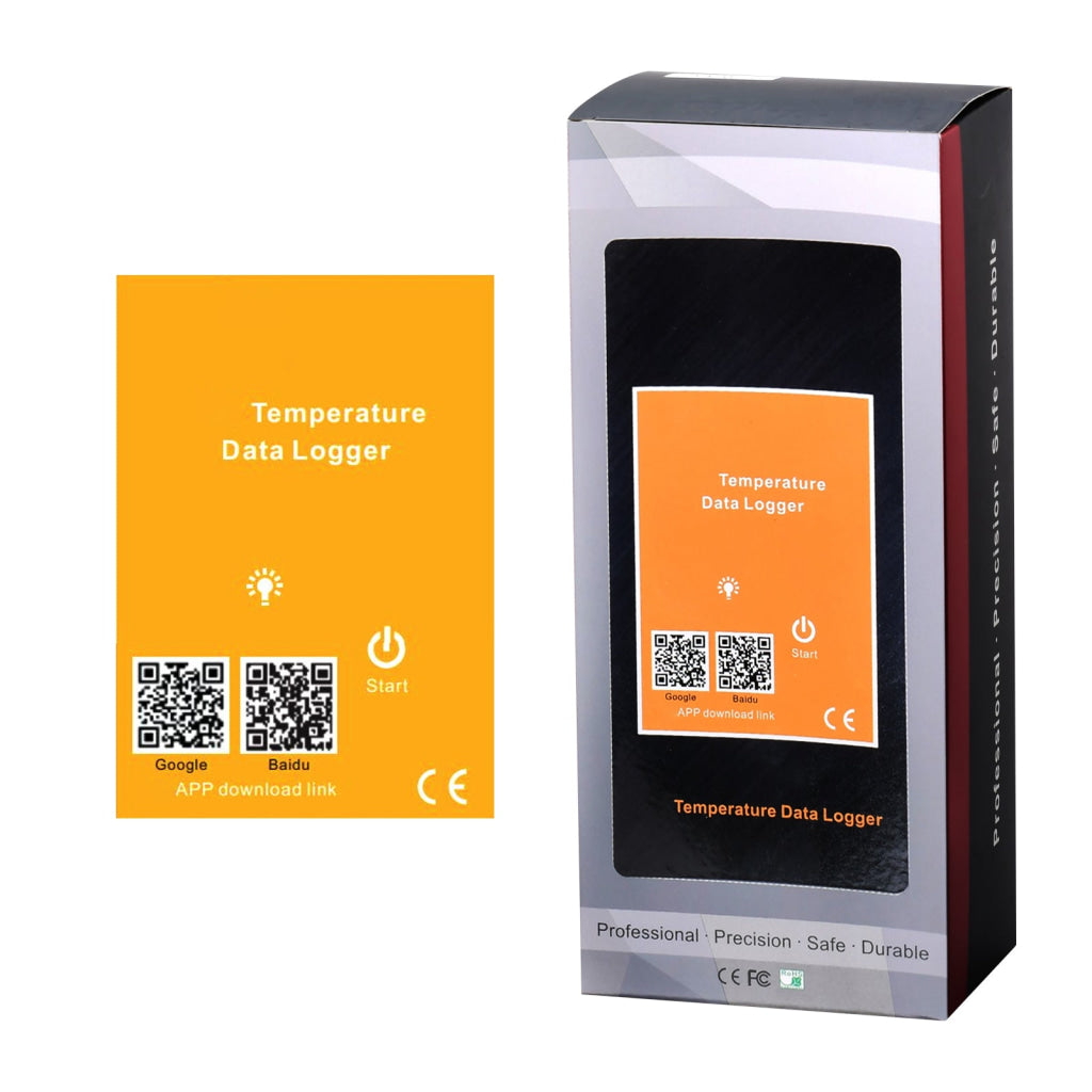 DLG-477 CE Approved IP67 Waterproof 4000 Sets Data NFC Temperature Datalogger Wireless Data Logger Temperature Recorder