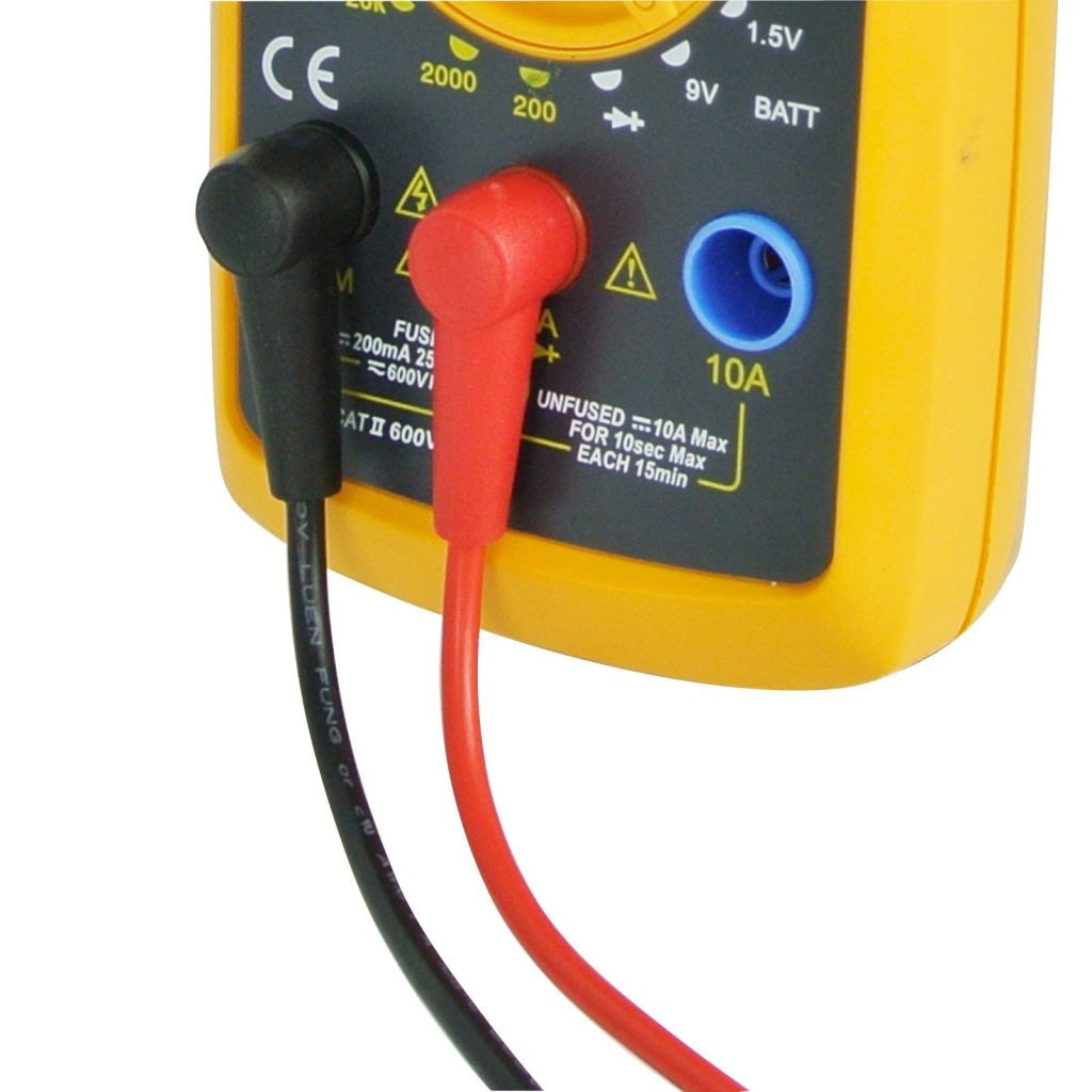 E04 - 009 E04 - 009 Digital Multimeter 1999 Counts ACV DCV DC Current Diode Battery Tester Meter LCD Display CE Marking - Gain Express