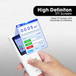 EMF-506 Digital Gauss Meter / Tesla Meter - High Precision Portable Magnetic Field Detector 0~25k Gs (0~2500 mT) Range