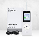 EMF-506 Digital Gauss Meter / Tesla Meter - High Precision Portable Magnetic Field Detector 0~25k Gs (0~2500 mT) Range