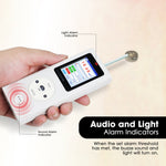 EMF-506 Digital Gauss Meter / Tesla Meter - High Precision Portable Magnetic Field Detector 0~25k Gs (0~2500 mT) Range