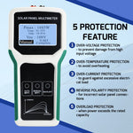 EMF-509 Solar Panel Meter 5-1800W MPPT Tester with Auto/Manual Detection Voltage Current Photovoltaic Panel Multimeter