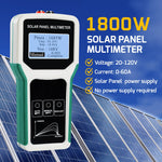 EMF-509 Solar Panel Meter 5-1800W MPPT Tester with Auto/Manual Detection Voltage Current Photovoltaic Panel Multimeter