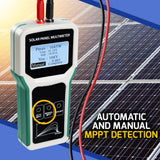 EMF-509 Solar Panel Meter 5-1800W MPPT Tester with Auto/Manual Detection Voltage Current Photovoltaic Panel Multimeter