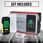 EMF-511 Professional 3-in-1 EMF RF Meter: Electric / Magnetic / RF Field Detector with Data Hold & Alarm EMF Safety
