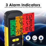 EMF-511 Professional 3-in-1 EMF RF Meter: Electric / Magnetic / RF Field Detector with Data Hold & Alarm EMF Safety