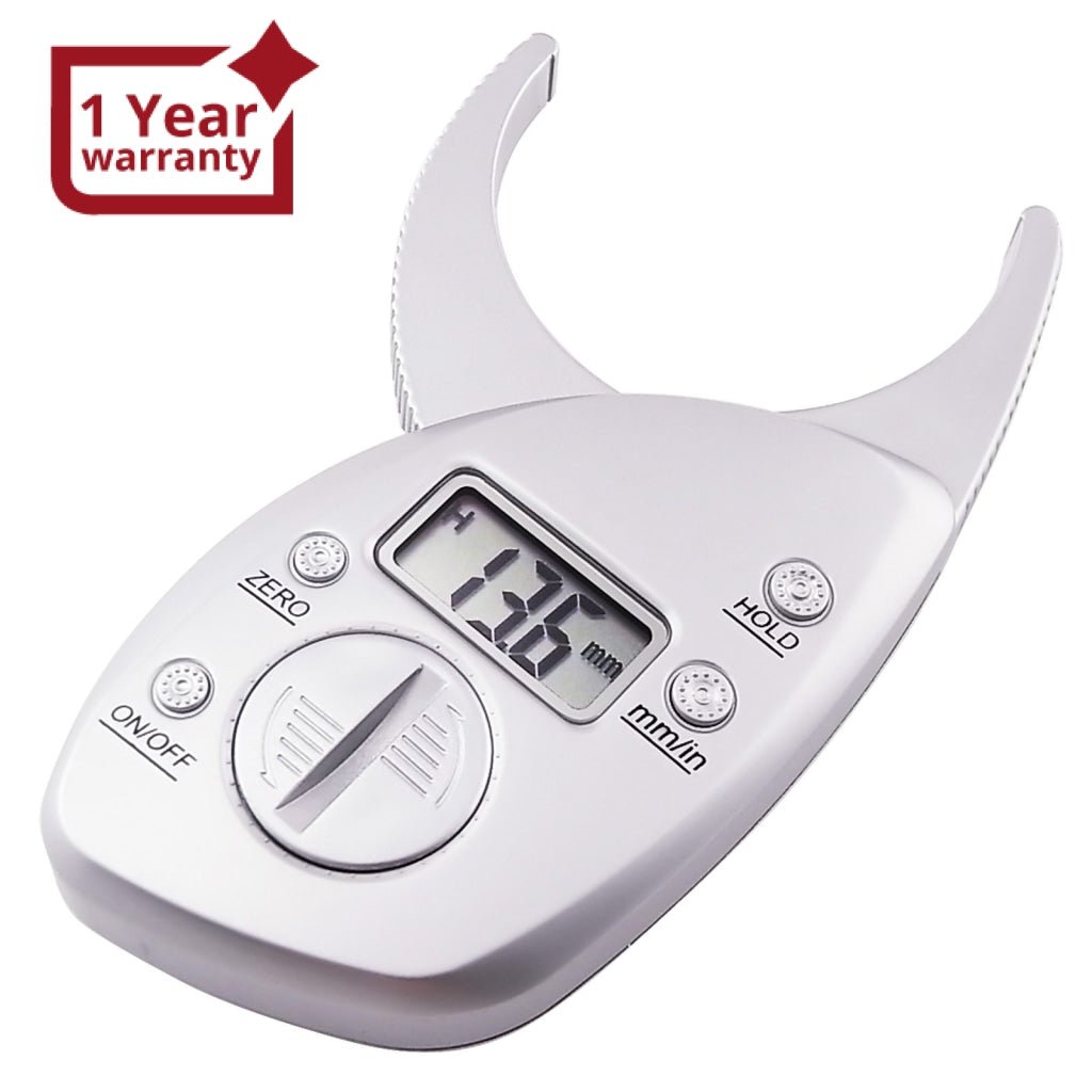 510-160 Digital Body Fat Caliper Analyzer Measure mm inch
