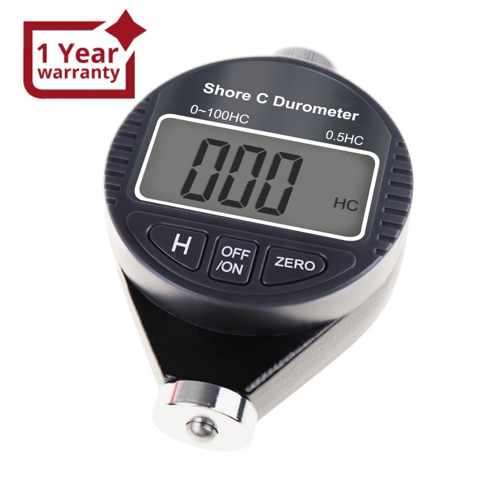 560-10C Shore C Digital Hardness Meter Durometer 0~100HC, for Soft ...
