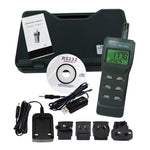 77535_CD_ADAPTOR 77535_CD_ADAPTOR High Accuracy CO2, RH & Temp Real - Time Monitor Kit Set w/PC Software Recording Analyzer, Portable Indoor Air Quality Carbon Dioxide Meter Sensor, Temperature/Dew Point/Wet Bulb/Humidity - Gain Express