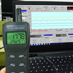 77535_CD_ADAPTOR 77535_CD_ADAPTOR High Accuracy CO2, RH & Temp Real - Time Monitor Kit Set w/PC Software Recording Analyzer, Portable Indoor Air Quality Carbon Dioxide Meter Sensor, Temperature/Dew Point/Wet Bulb/Humidity - Gain Express