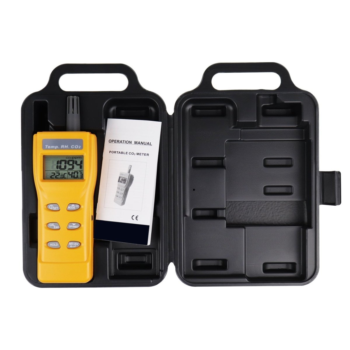 7755 Digital CO2 Carbon Dioxide Temperature RH Humidity DP WB NDIR