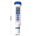 837 - 1 Salinity & Temp Meter, Pen Type Salt Water Quality Tester ATC NaCl 0~70 ppt, Handheld Measurement Monitor Tester, for Saltwater, Hydroponics, Pool, Aquarium, Fish Pond, Spa, Monitoring & Testing - Gain Express