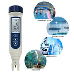 837 - 3 837 - 3 Pentype TDS / Salinity / Temperature Tester Water Quality Meter ATC Multiple Units (ppt, ppm, S.G., %, °C, °F) Digital Tool for Saltwater Monitoring & Testing IP65 Waterproof Housing - Gain Express