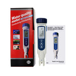 837 - 3 837 - 3 Pentype TDS / Salinity / Temperature Tester Water Quality Meter ATC Multiple Units (ppt, ppm, S.G., %, °C, °F) Digital Tool for Saltwater Monitoring & Testing IP65 Waterproof Housing - Gain Express