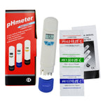 868 - 1 868 - 1 0.0 - 14.0 pH & Temperature Meter ATC Dual Display, Portable Digital Pen - Type Tester, IP67 Waterproof Dustproof, for Hydroponics Aquariums Drinking Water Quality Control Testing - Gain Express