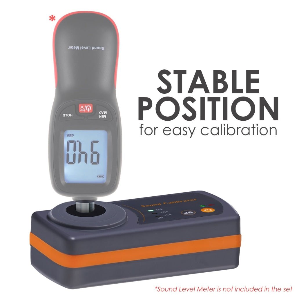8930B 8930B Compact Sound Level Calibrator 114dB / 94dB / 104dB Calibration Level For 1/2
