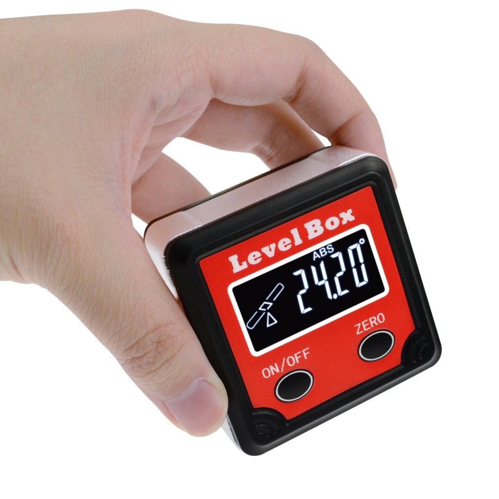 Protractor Box AGF-260 Digital Level Box Protractor Angle Finder Bevel Gauge Magnetic ...