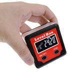 AGF - 260 AGF - 260 Digital Level Box Protractor Angle Finder Bevel Gauge Magnetic Base with Tilt Direction Indicator, 360° (4 x 90°) Inclinometer Cube Meter Measurement Tool for Woodworking Installation - Gain Express