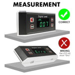 AGF - 322 AGF - 322 Digital Electronic Inclinometer Angle Finder Waterproof IP65 Protractor Level Gauge With V - Groove Magnetic Base Always Upright Reading - Gain Express