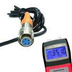 AM - 4836C AM - 4836C Digital Multi - function Thermo Anemometer with 3 - Cup Type Sensor, Portable Wind Speed Air Flow Gauge, Weather Wind Velocity Direction Tester Meter - Gain Express