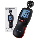 ANE - 271 ANE - 271 Digital Handheld Anemometer Wind Speed Meter Measure Temperature Air Velocity Wind Chill Gauge with Data Recording for Windsurfing Kite flying Sailing Surfing Fishing - Gain Express