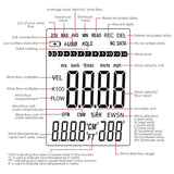 ANE - 273 ANE - 273 Professional Anemometer Datalogger Wind Speed Velocity Meter Air Flow CFM CMM Air Volume Wind Direction Temperature Humidity Measurement Digital Tester Gauge with MAX / MIN / AVG Value, Data Hold, and Backlight - Gain Express