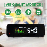 AQM - 385 AQM - 385 Carbon Dioxide CO2 Monitor 0~5000ppm Range Large Colored LED Screen Display IAQ Meter Air Quality Tester NDIR Sensor - Gain Express