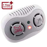 AR - 166_US AR - 166 2 - in - 1 Electronic Ultrasonic Repeller Anti Mouse & Mosquito 50/ 60Hz, Rats Control, Plug - in Non - Toxic Repellent, Pet & Kids Safe - Gain Express