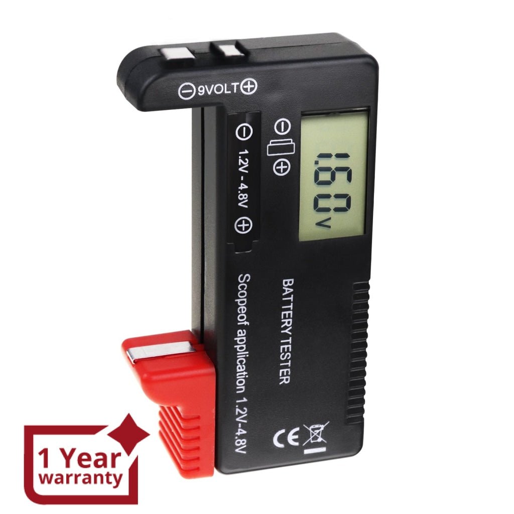 Tester Per Batterie ZHITING - Misuratore Volt Per AA, AAA, C, D, 9V E Pile A Bottone - Foto 7