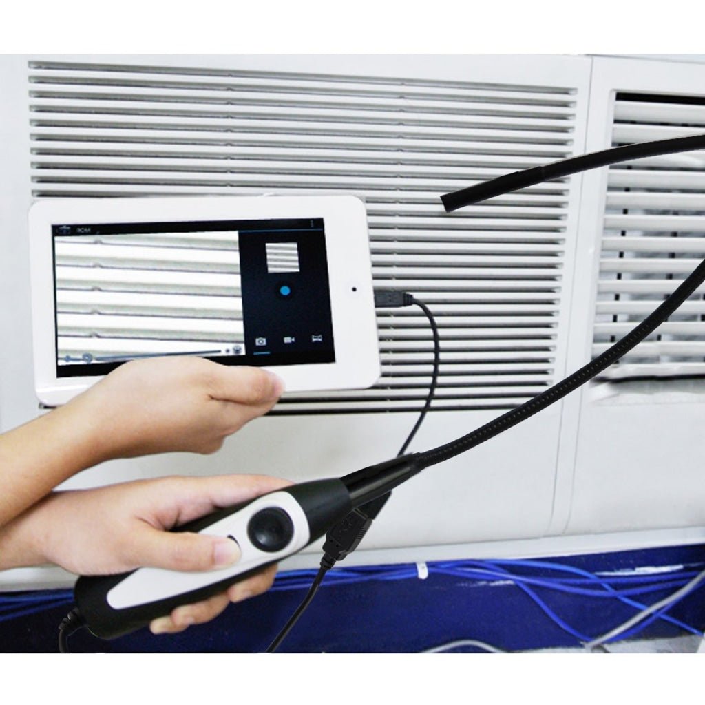 C0598AM C0598AM USB Handheld Endoscope 7mm Camera Head Video Inspection Borescope w/ 7