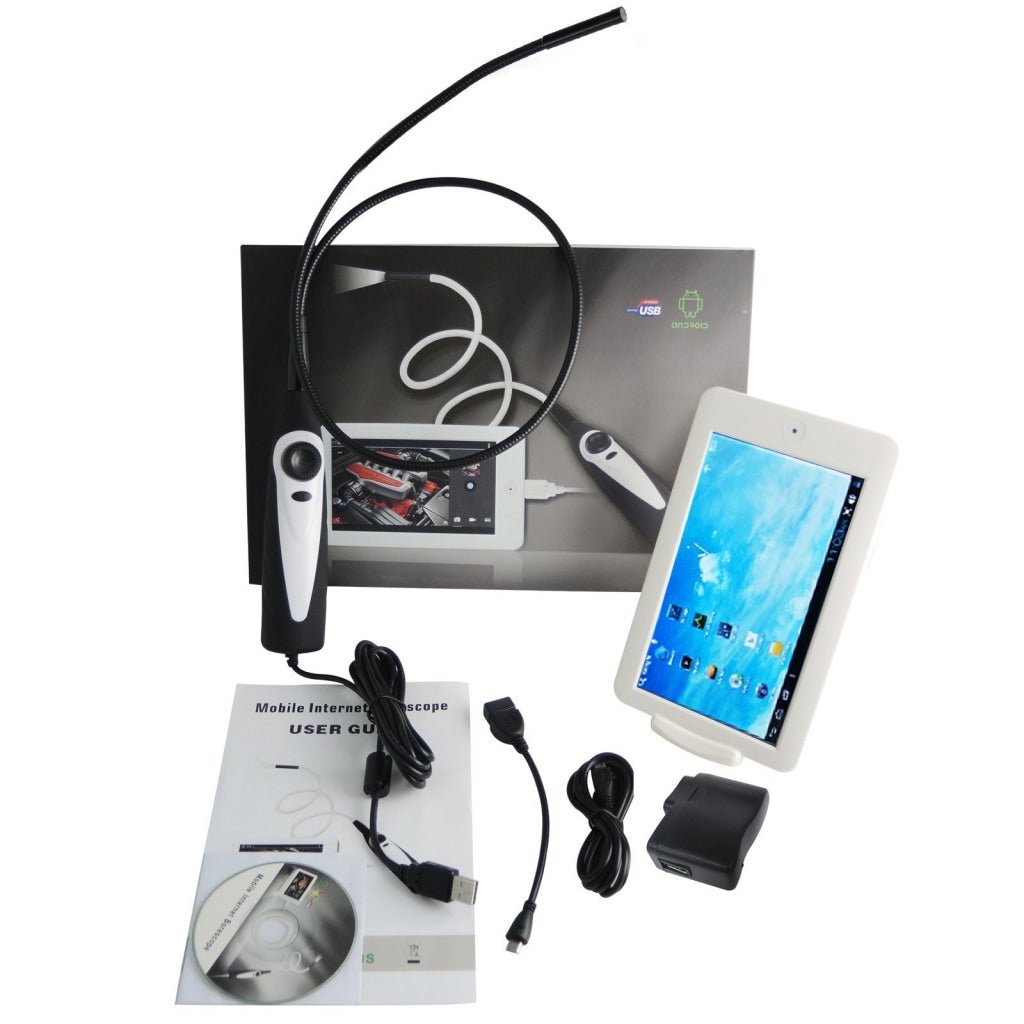 C0598AM C0598AM USB Handheld Endoscope 7mm Camera Head Video Inspection Borescope w/ 7