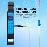 CAB - 449 CAB - 449 Optical Fiber Identifier 800～1700nm Wavelength with Visual Fault Locator (VFL) and Optical Power Module Function Active Live Optical Network Testing Colored Screen Display Power Meter Tool - Gain Express