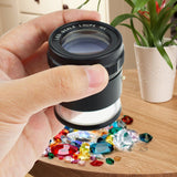 CLMG - 7173_LED CLMG - 7173_LED Magnifier Scale Loupe 10x Magnification 8 LED Light 20mm Scale Chart & 25mm Field of View - Gain Express